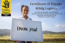 Weltweites Engagement – Röhlig Logistics unterstützt das Pebbles Project