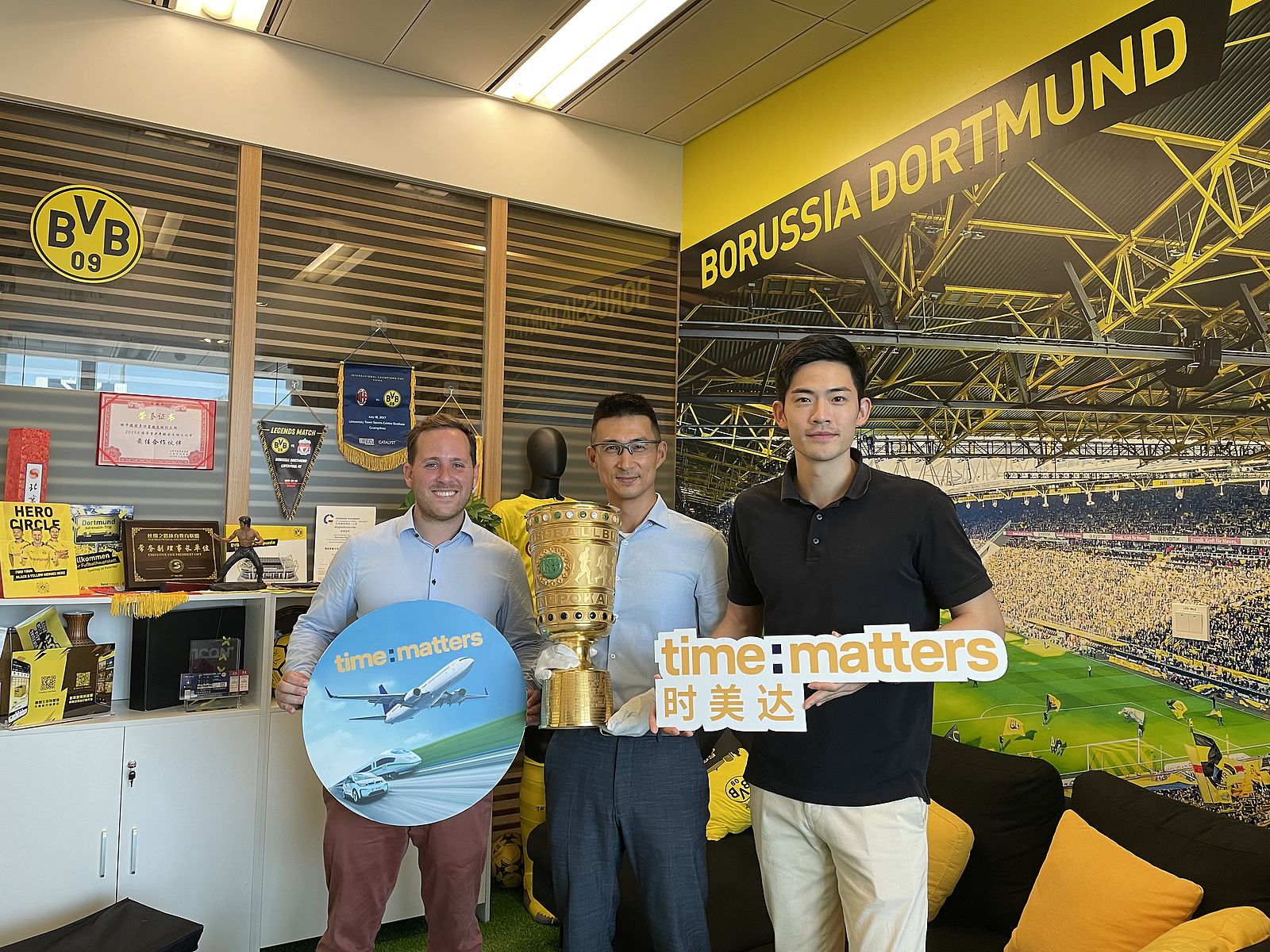 Rohlig and Time Matters at the BVB China Office