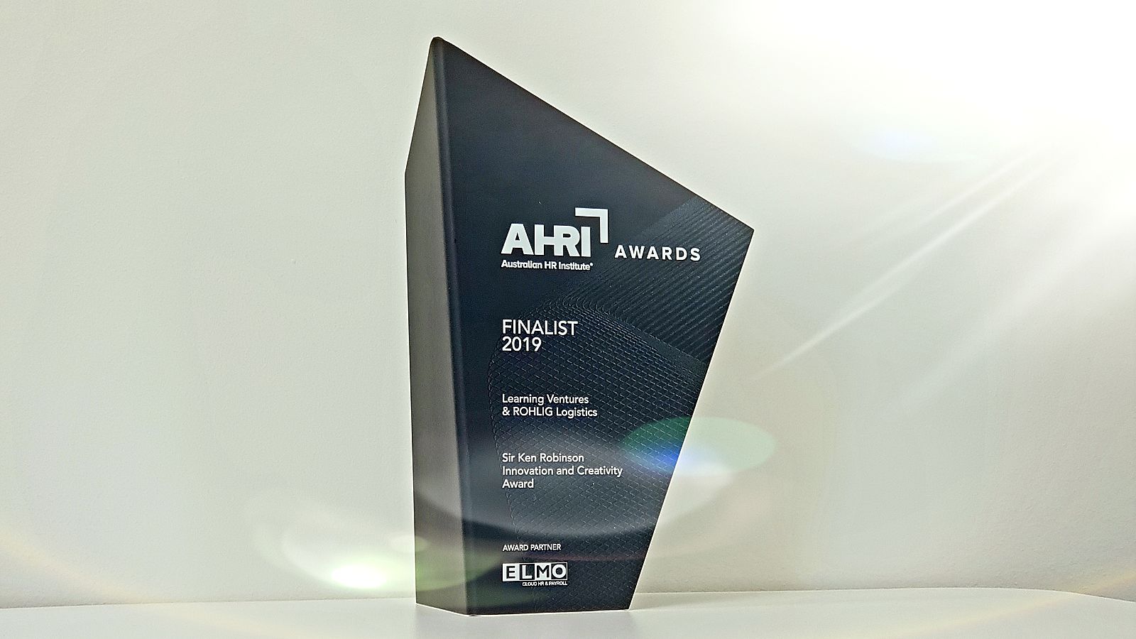 Röhlig Australia receives the Sir Ken Robinson Innovation and Creativity Award 